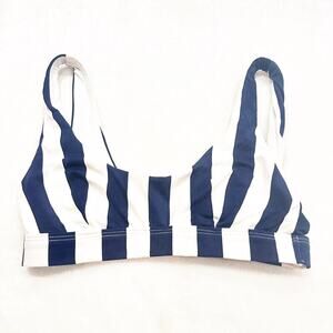 Cikada Stripe Bikini Top sz XS (2)